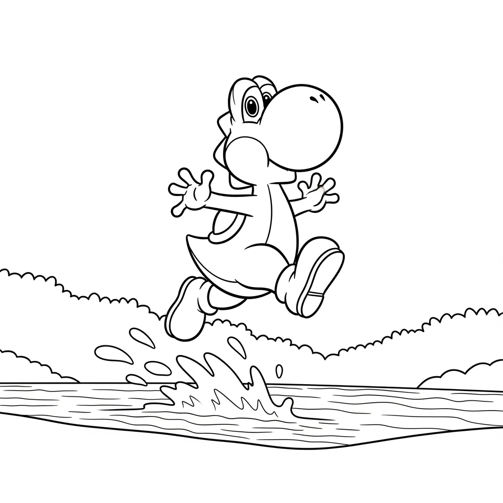 Desenhos do Mario Bros para Colorir e Imprimir