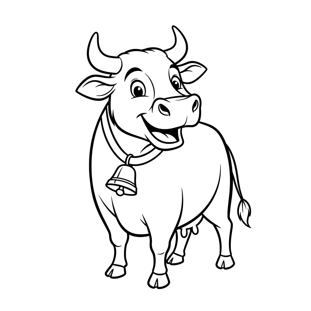 desenhos de boi para colorir