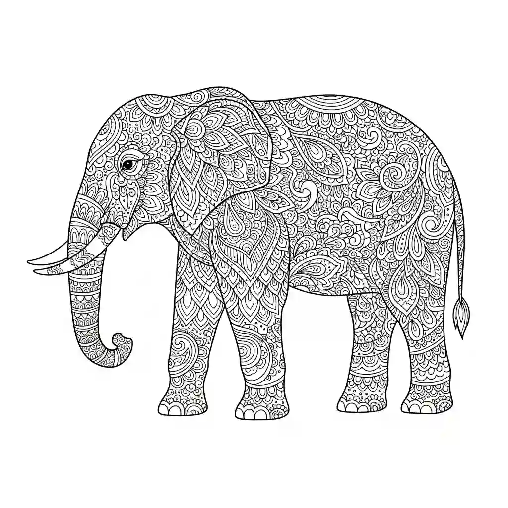 desenho de Adult para colorir