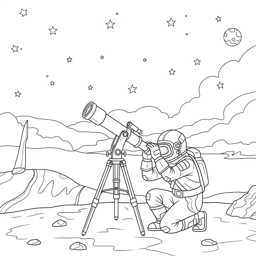 dois tripulantes de Among Us no interior da nave – desenho para colorir