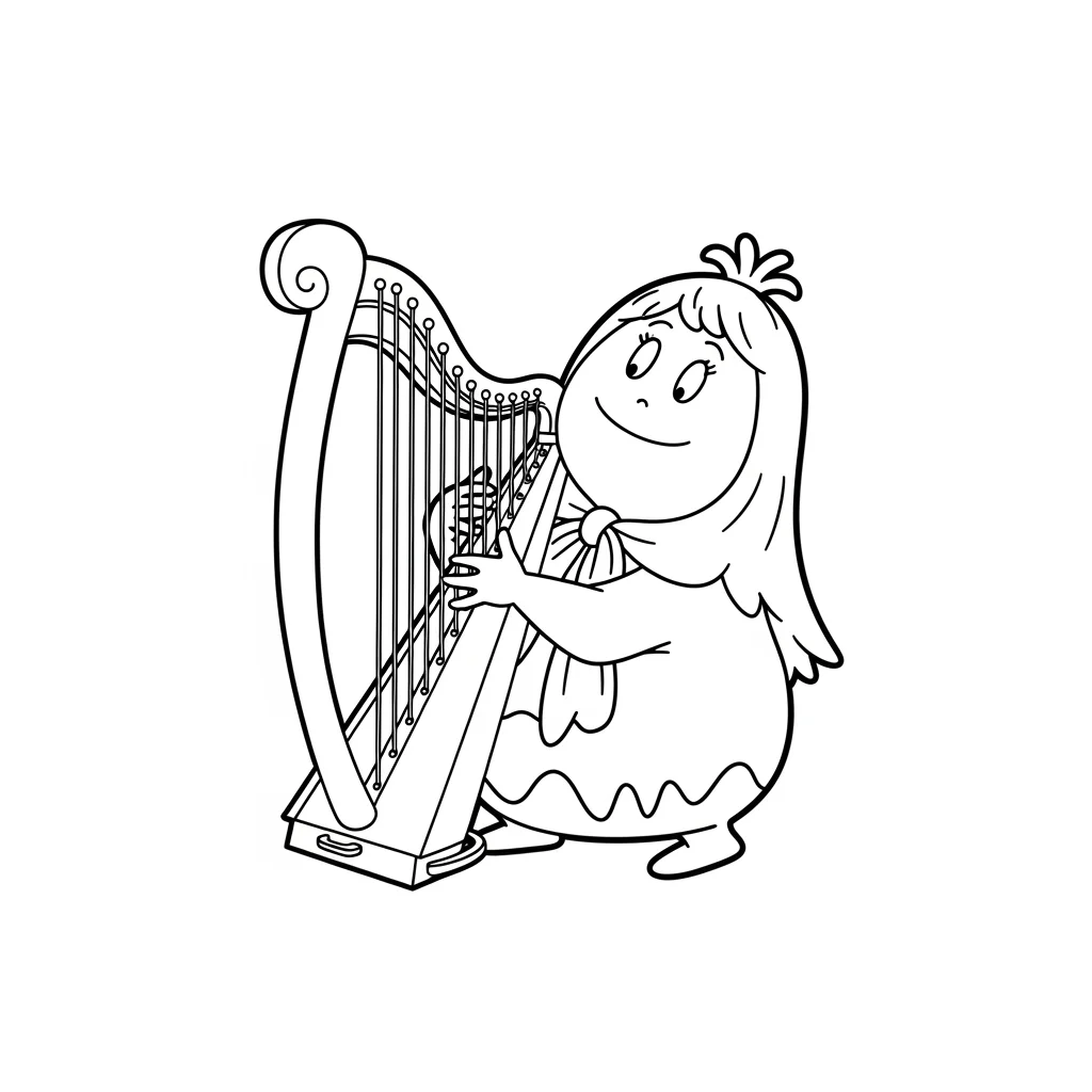 desenho de Barbapapa para colorir