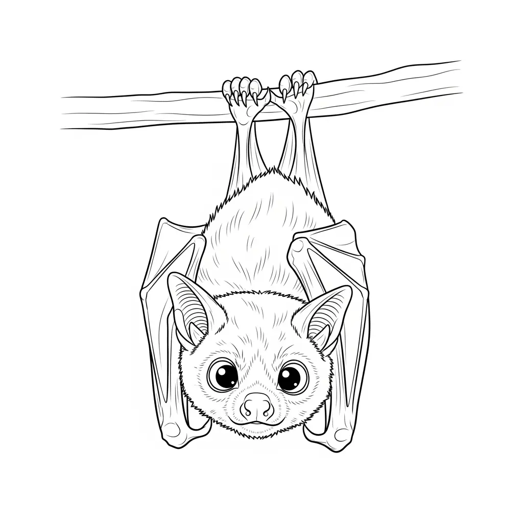 desenho de bastão para colorir