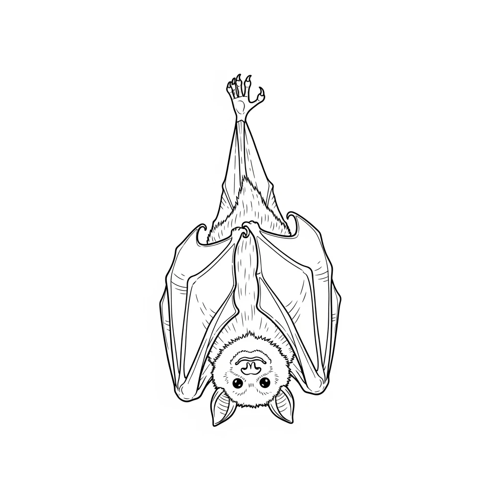 desenho de bastão para colorir