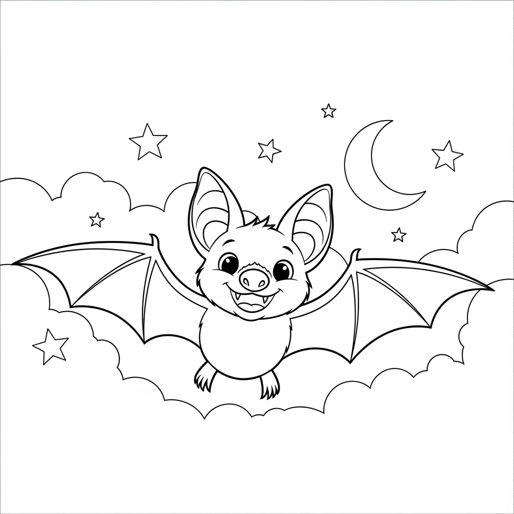 desenho de bastão para colorir