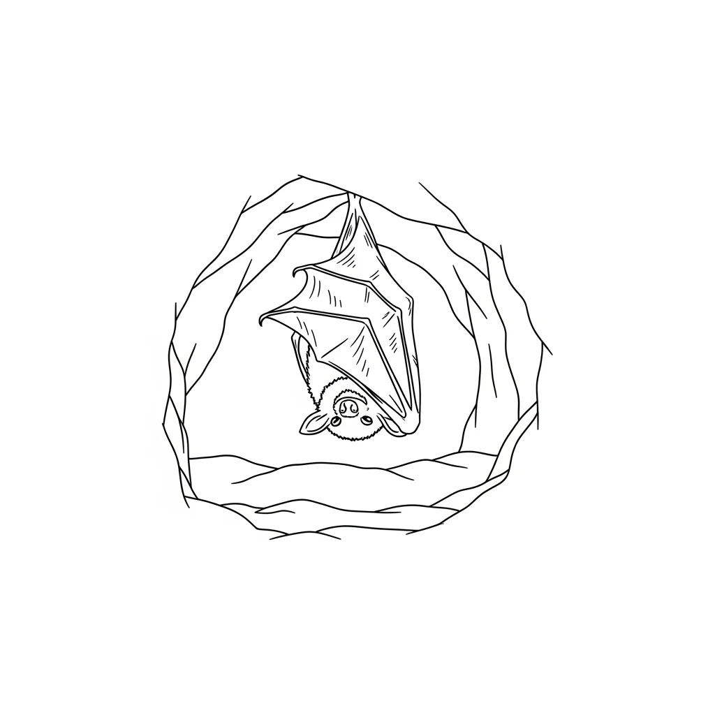 desenho de bastão para colorir