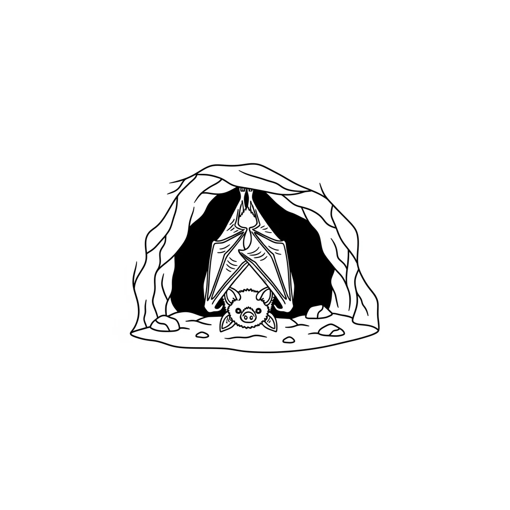desenho de bastão para colorir