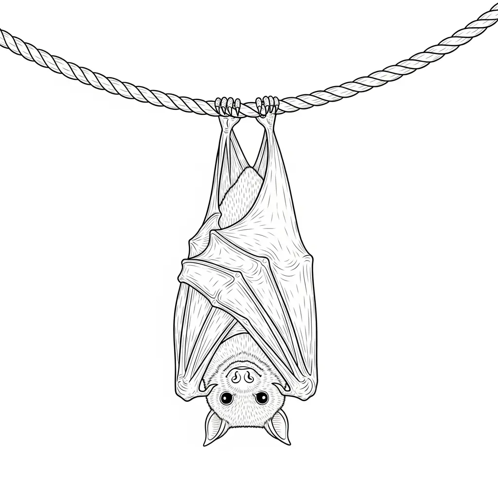desenho de bastão para colorir
