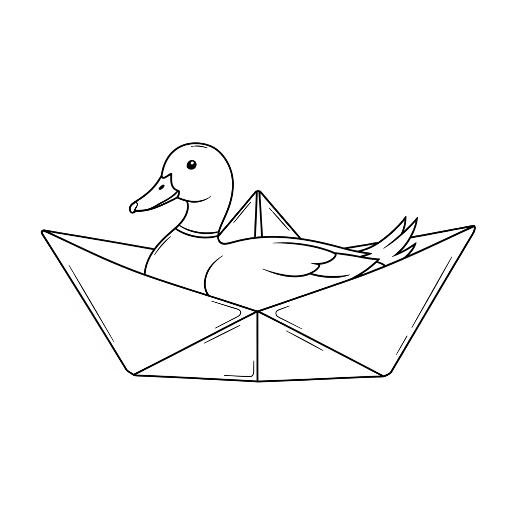 desenho de Duck para colorir