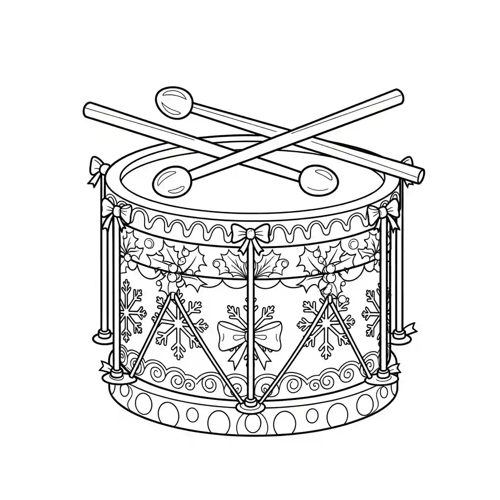 desenho de feriado para colorir