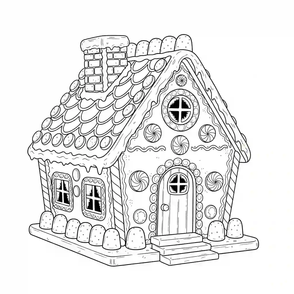 desenho de feriado para colorir