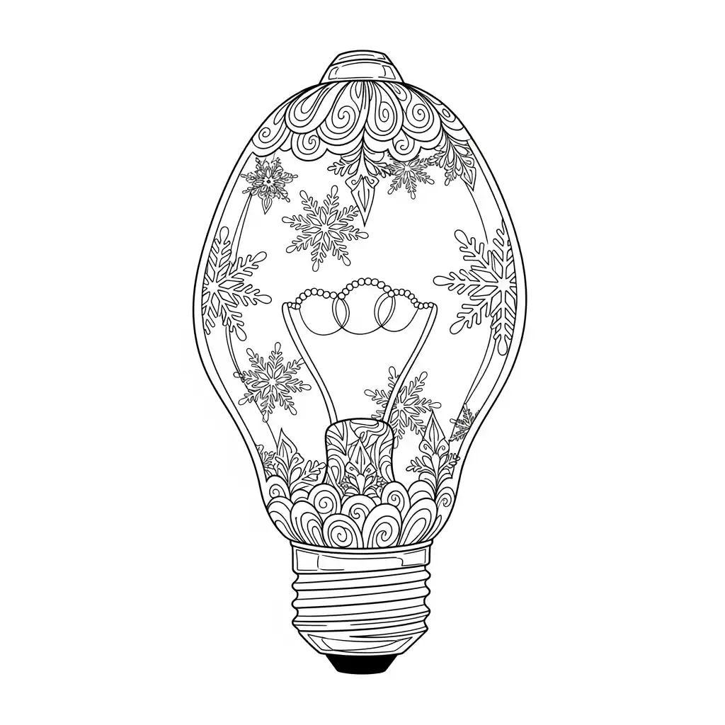 desenho de feriado para colorir