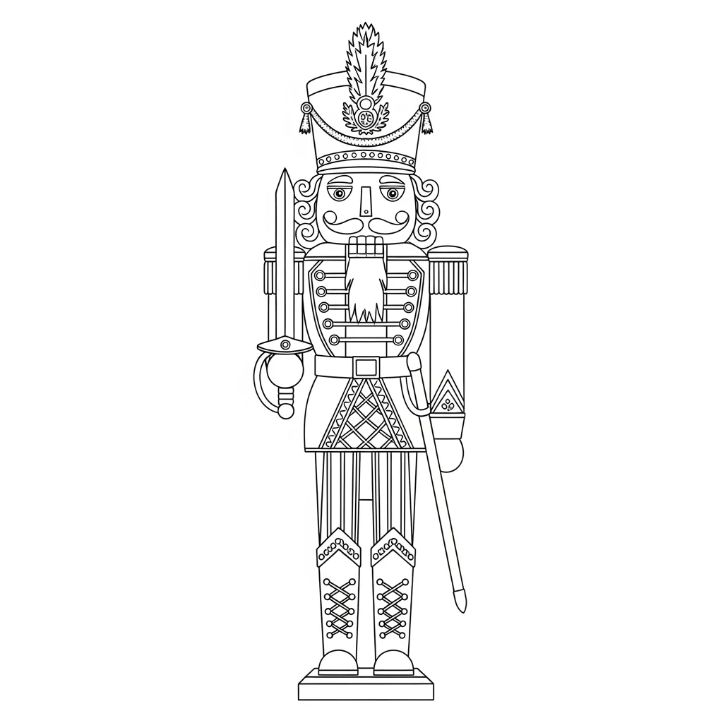 desenho de feriado para colorir
