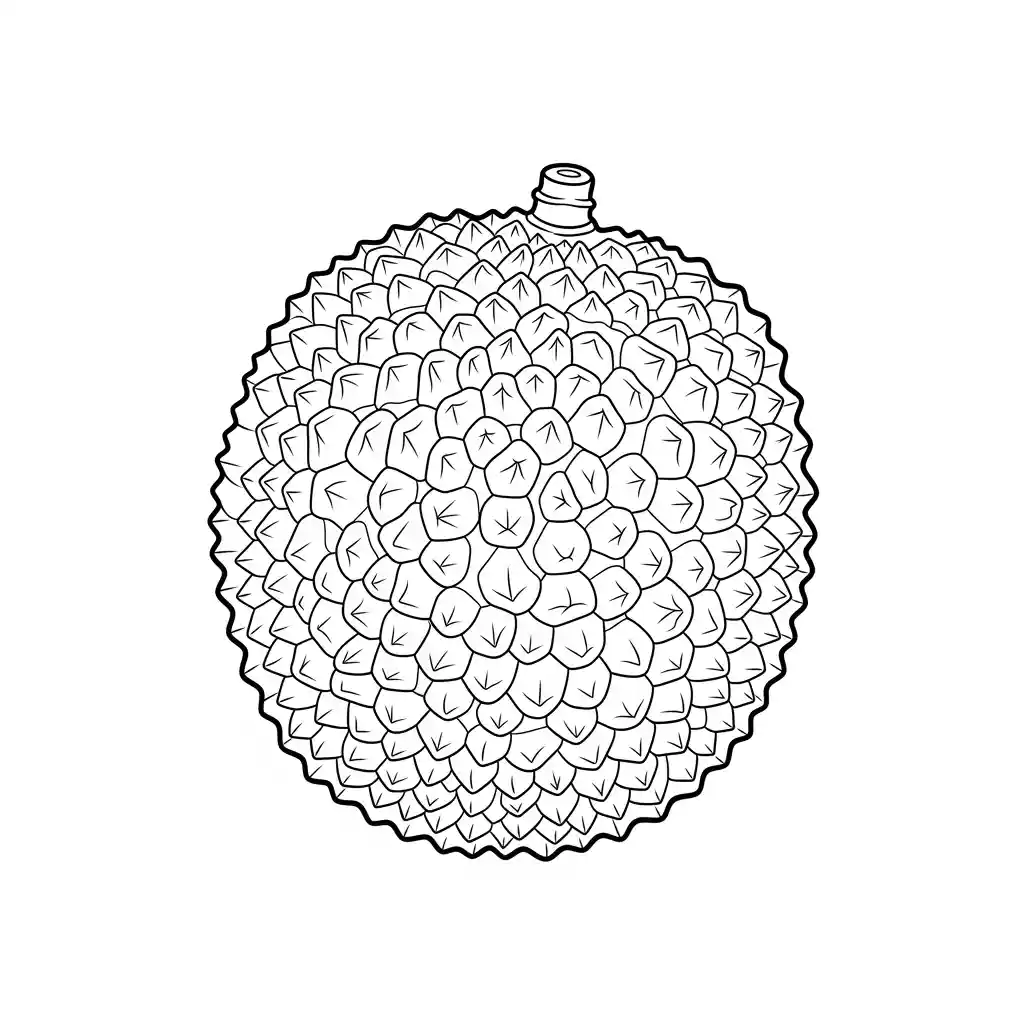 desenho de frutas para colorir