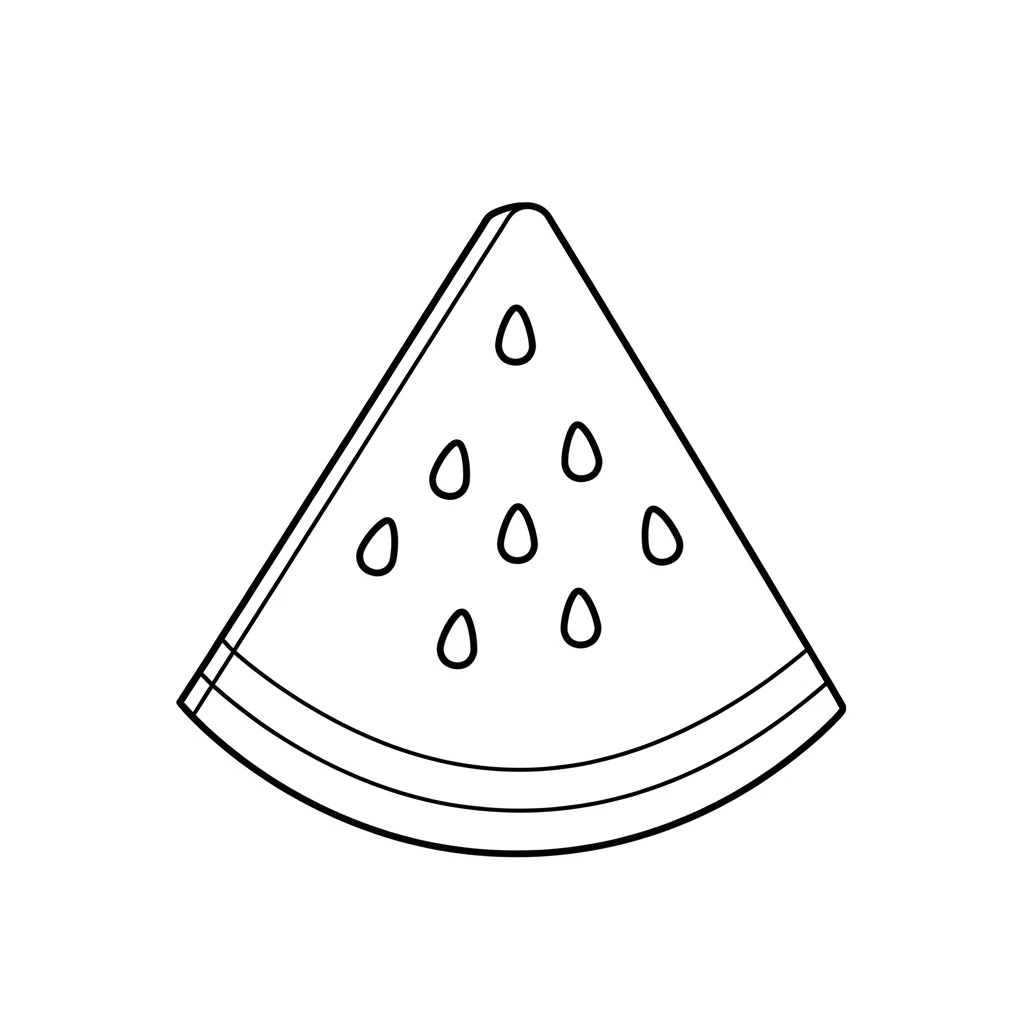 desenho de frutas para colorir
