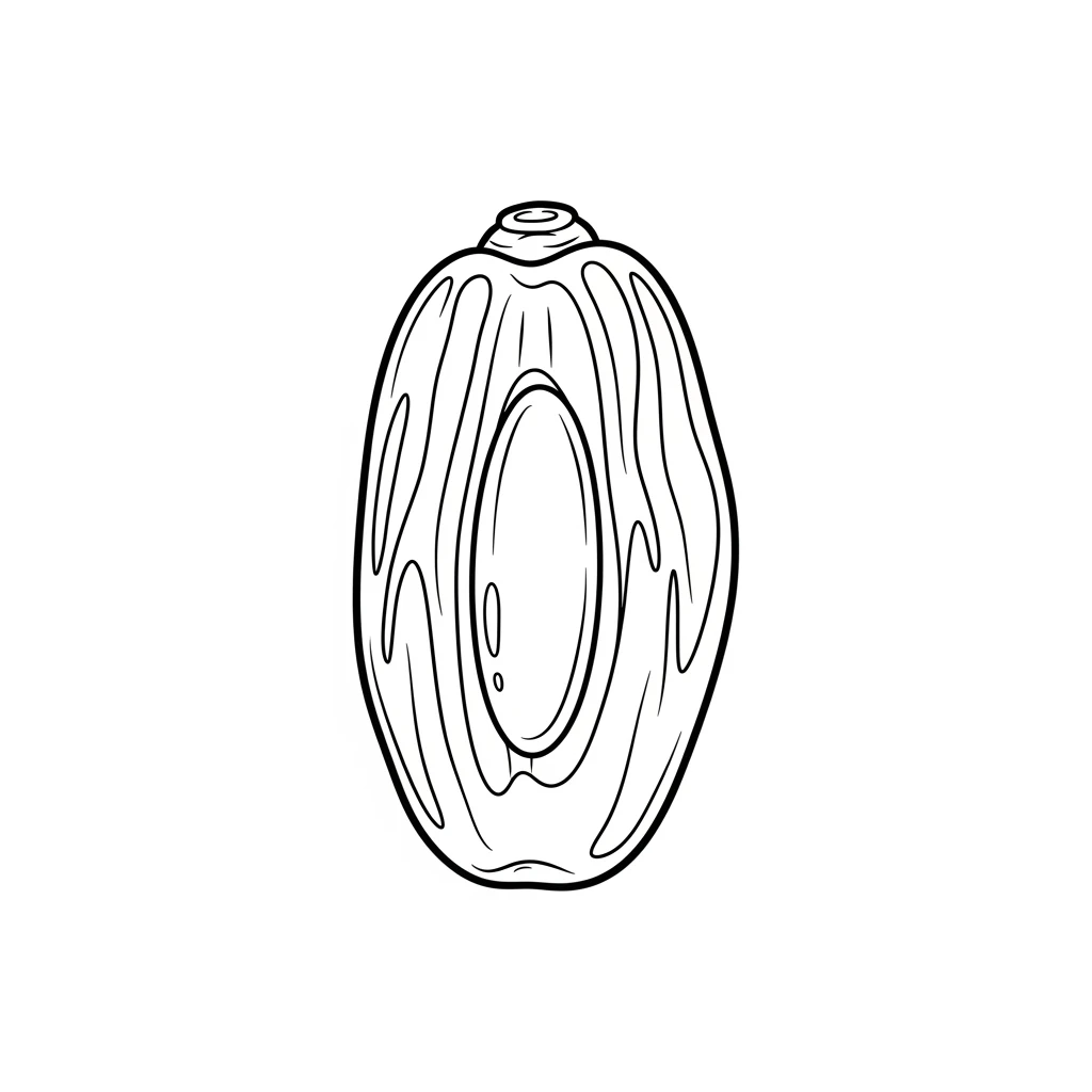 desenho de frutas para colorir