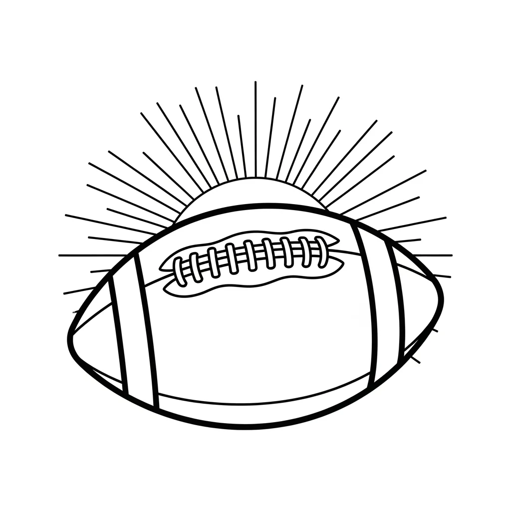 desenho de futebol para colorir