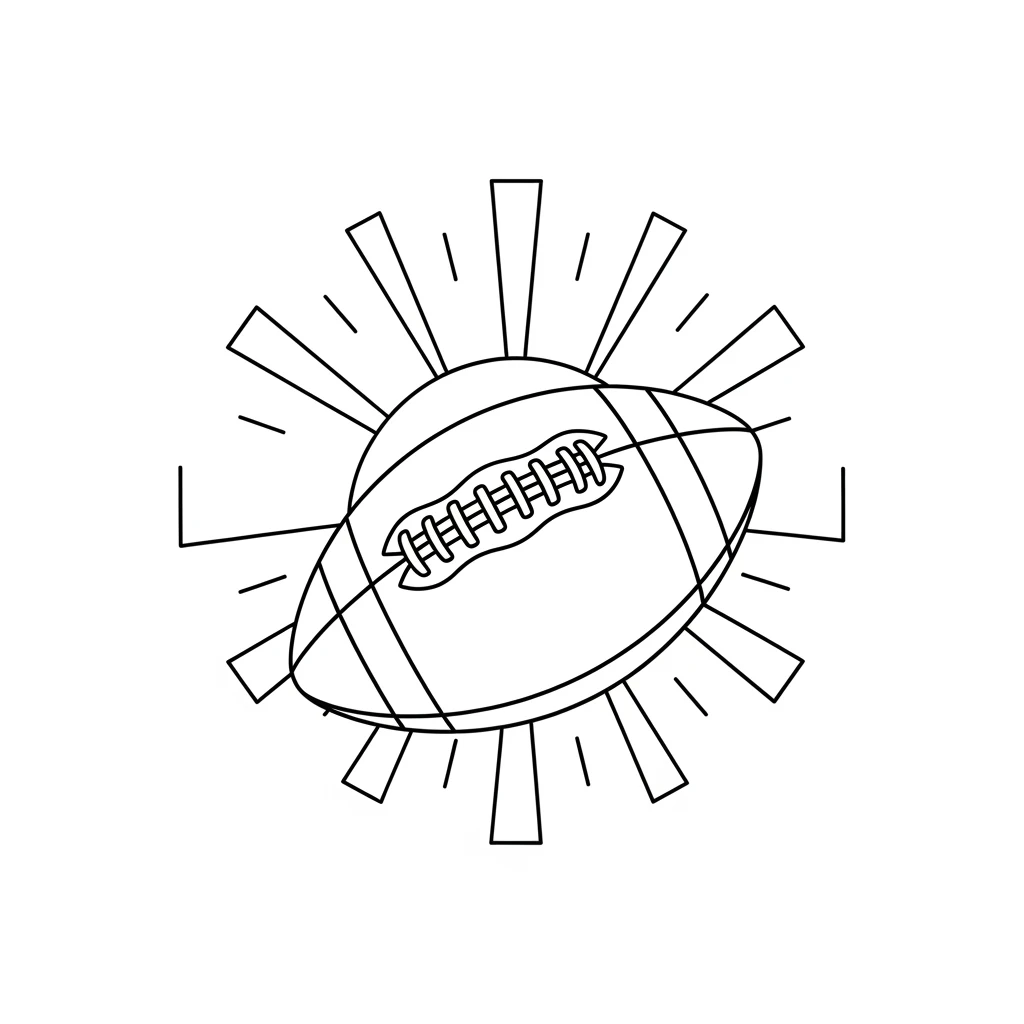 desenho de futebol para colorir