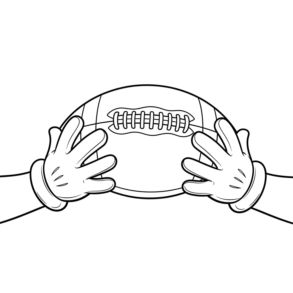 desenho de futebol para colorir