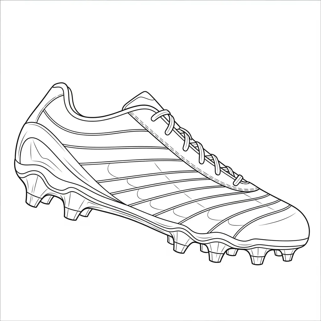 desenho de futebol para colorir