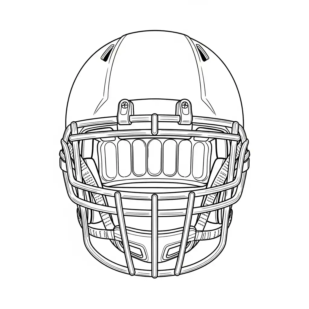desenho de futebol para colorir