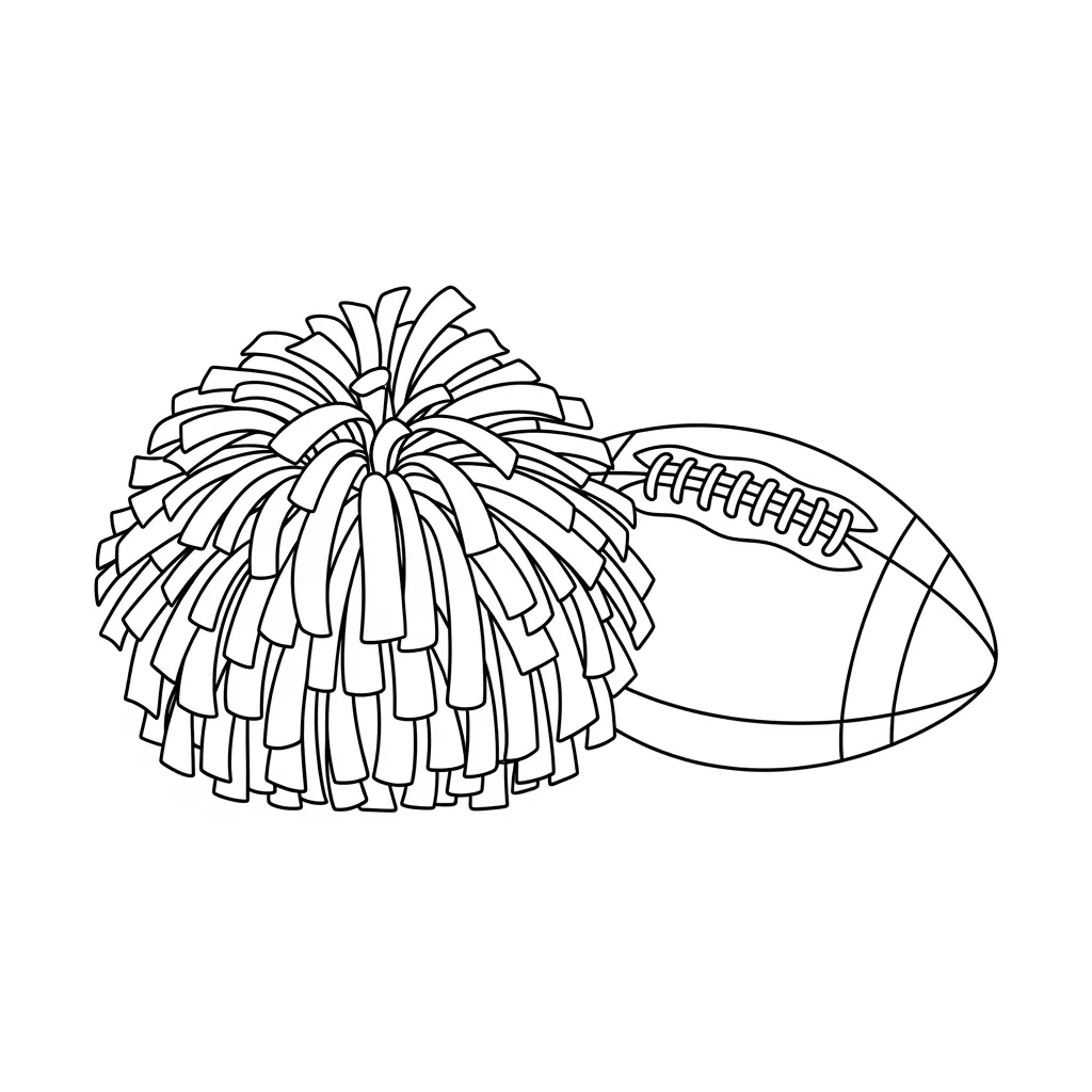 desenho de futebol para colorir