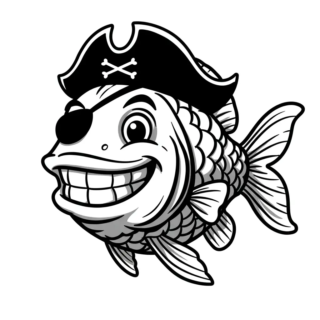 desenho de peixe para colorir