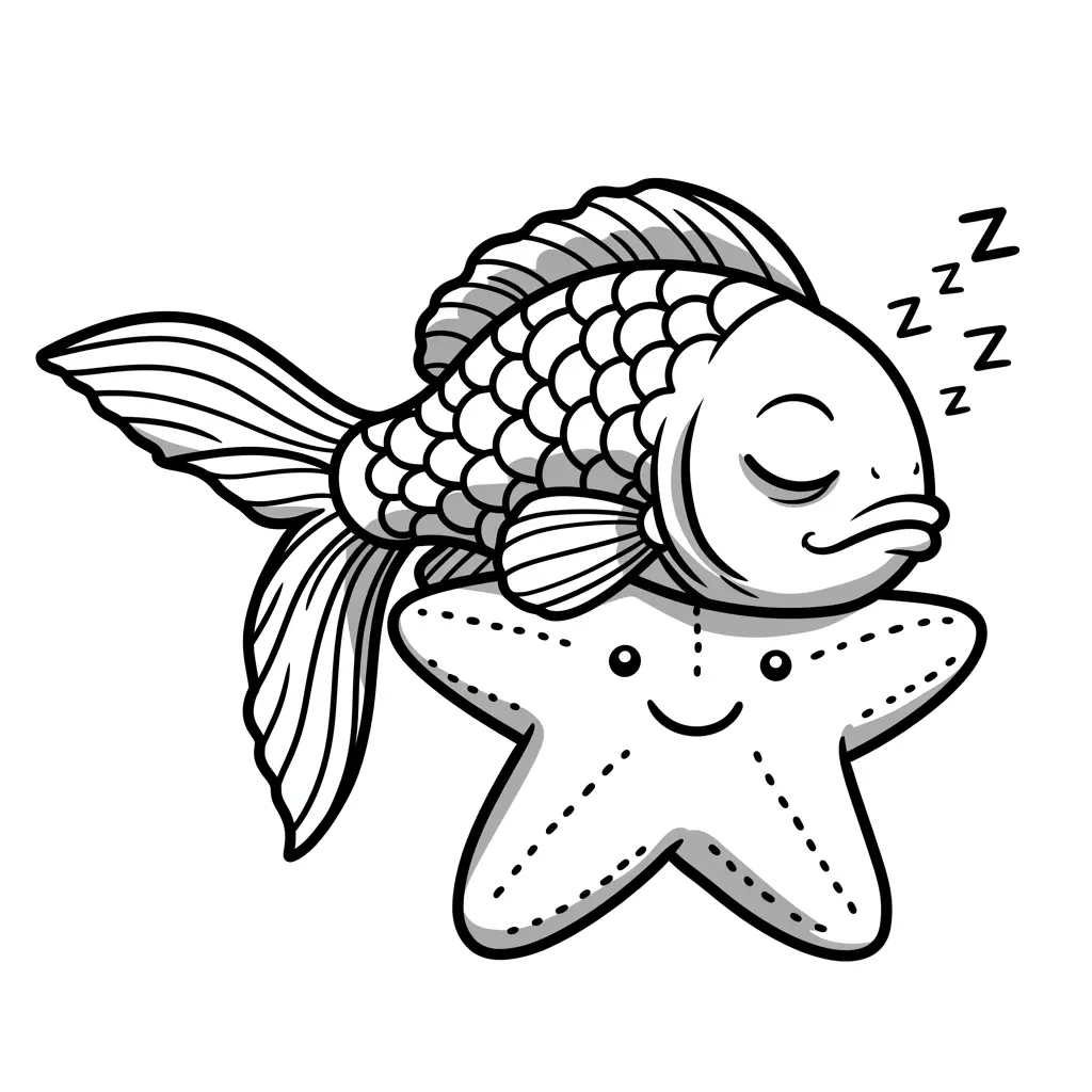 desenho de peixe para colorir