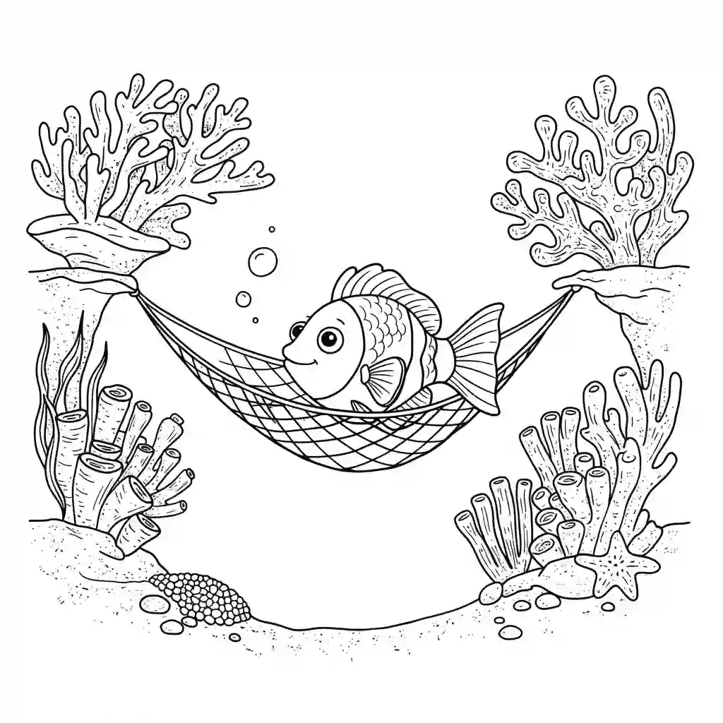desenho de peixe para colorir
