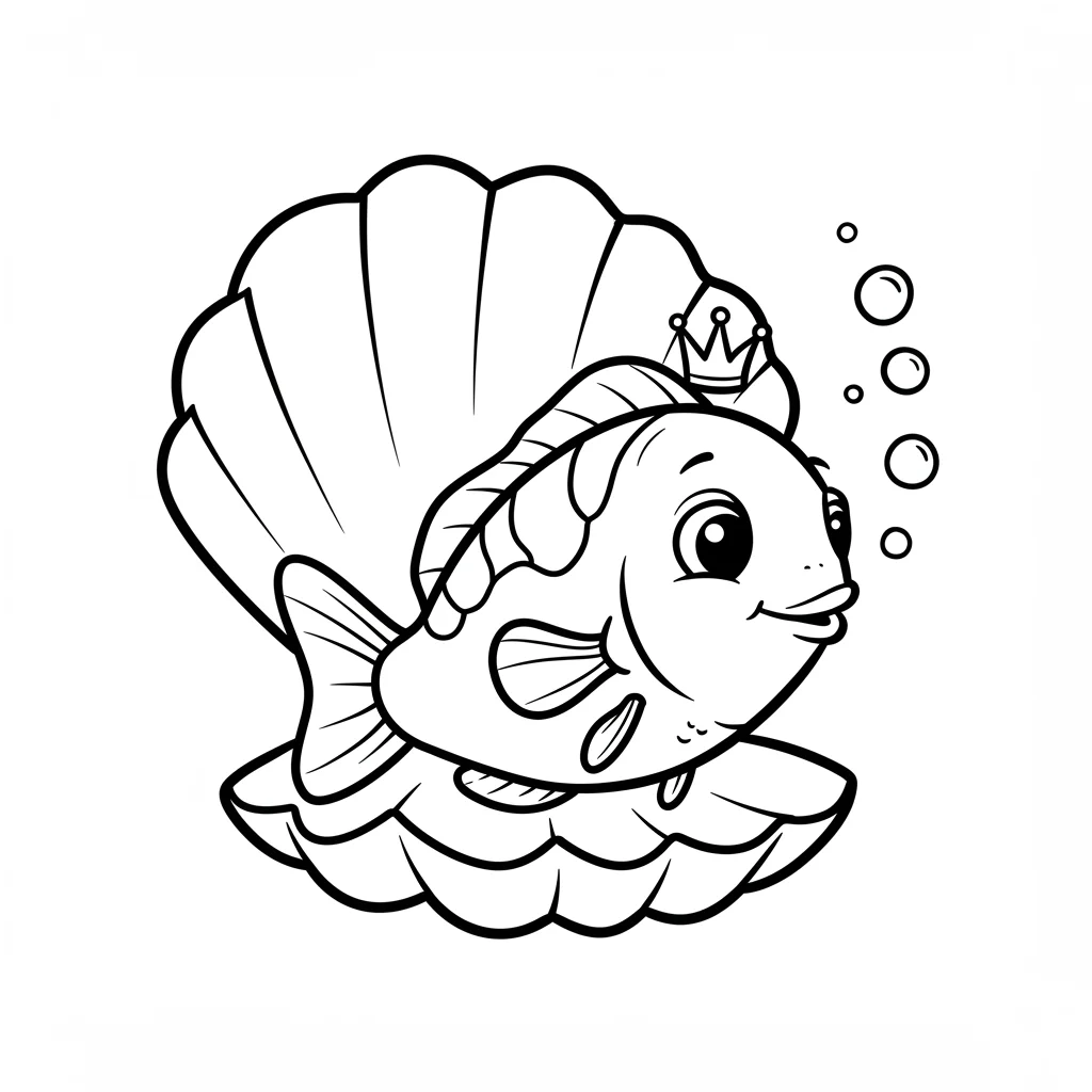 desenho de peixe para colorir