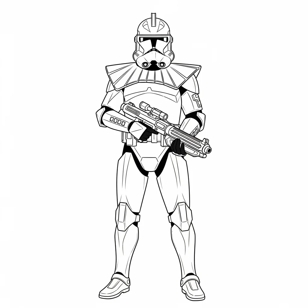 desenho de Star Wars para colorir