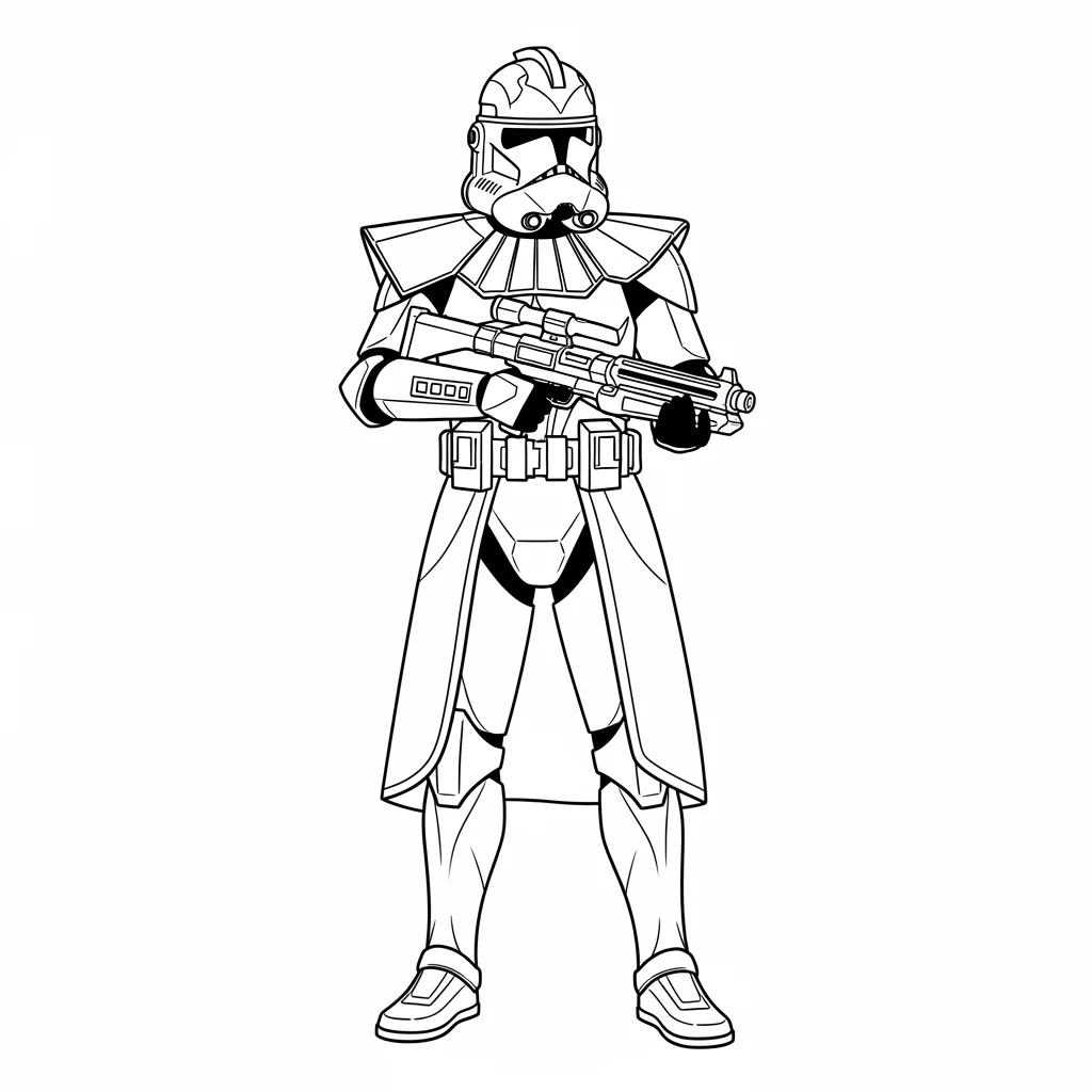 desenho de Star Wars para colorir