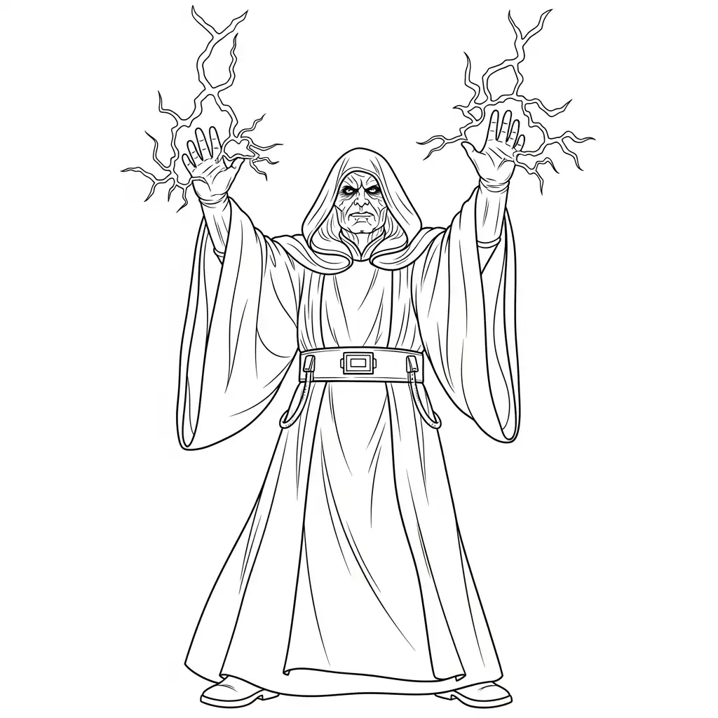 desenho de Star Wars para colorir