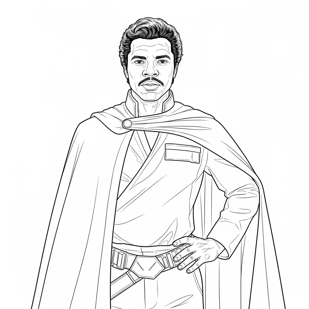 desenho de Star Wars para colorir