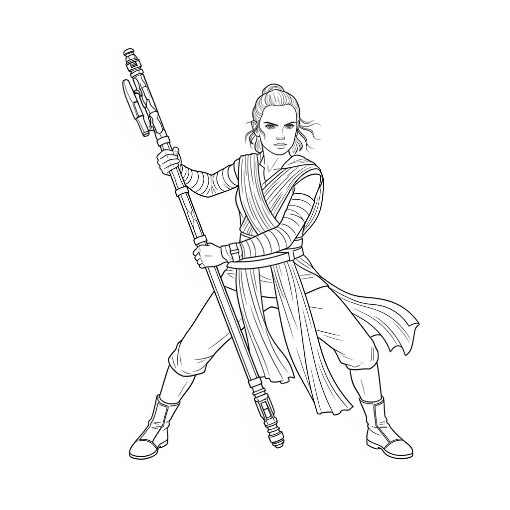 desenho de Star Wars para colorir