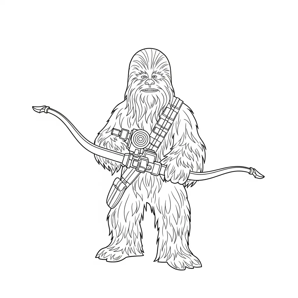 desenho de Star Wars para colorir