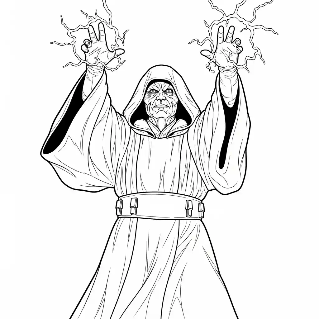 desenho de Star Wars para colorir