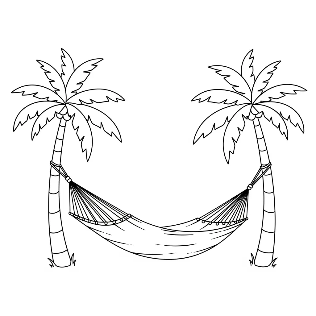 desenho de verão para colorir