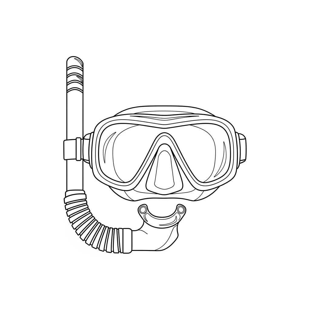 desenho de verão para colorir