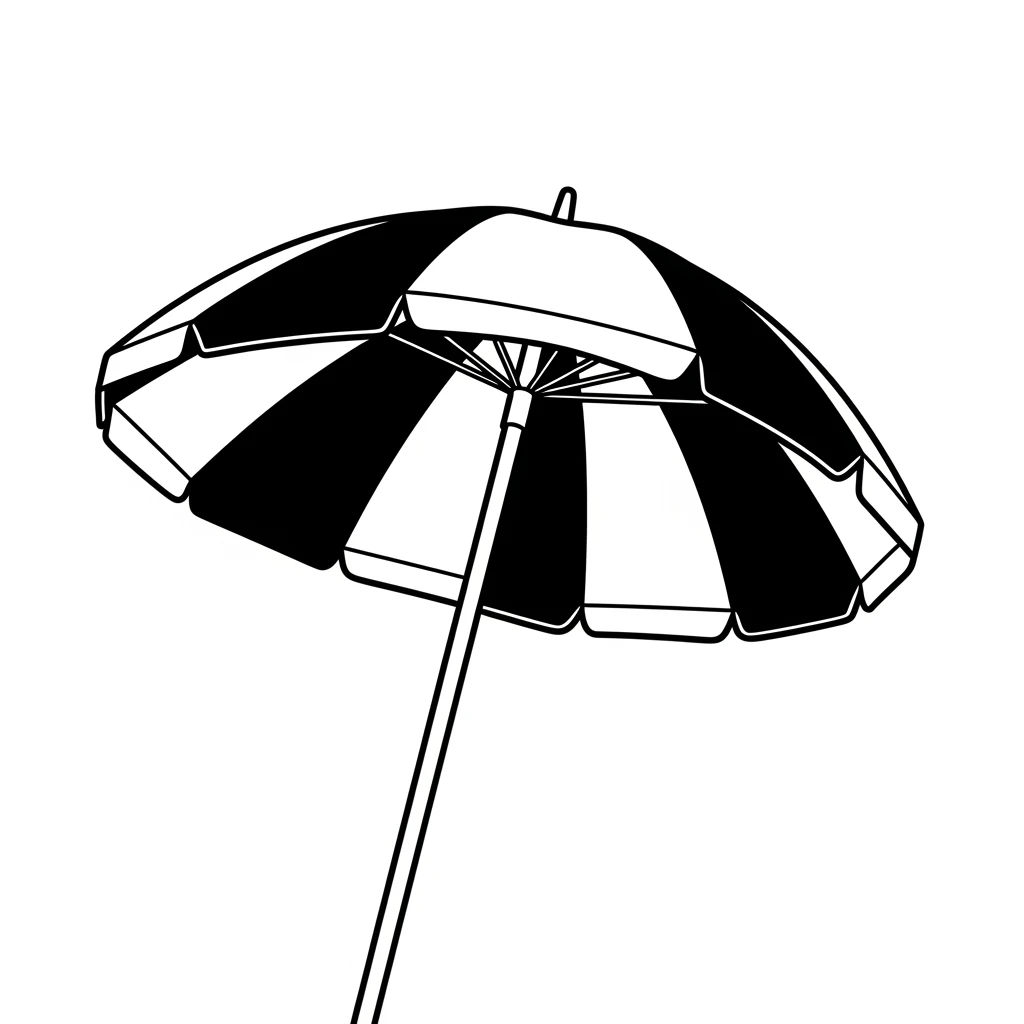 desenho de verão para colorir