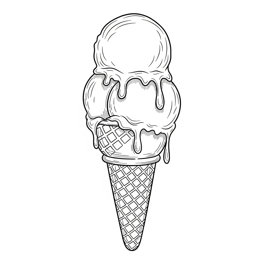 desenho de verão para colorir
