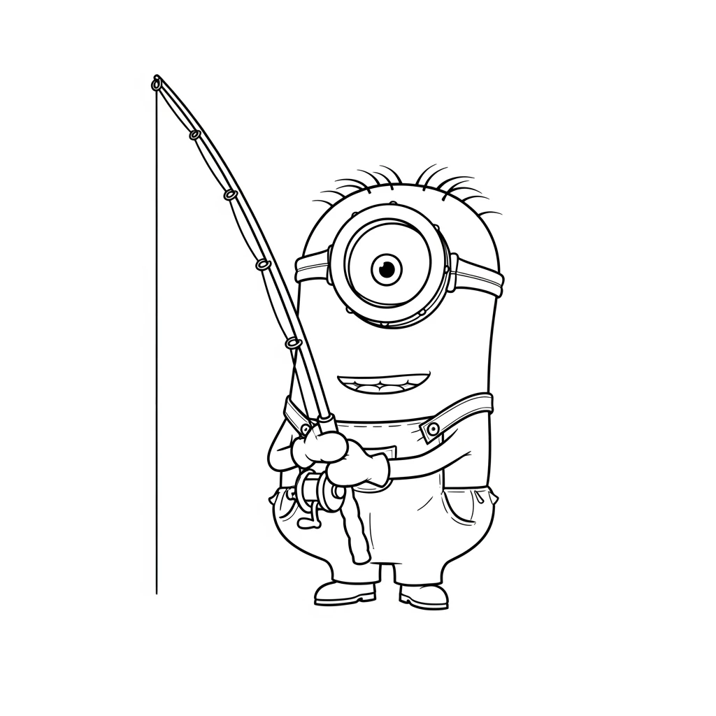desenho dos Minions para colorir