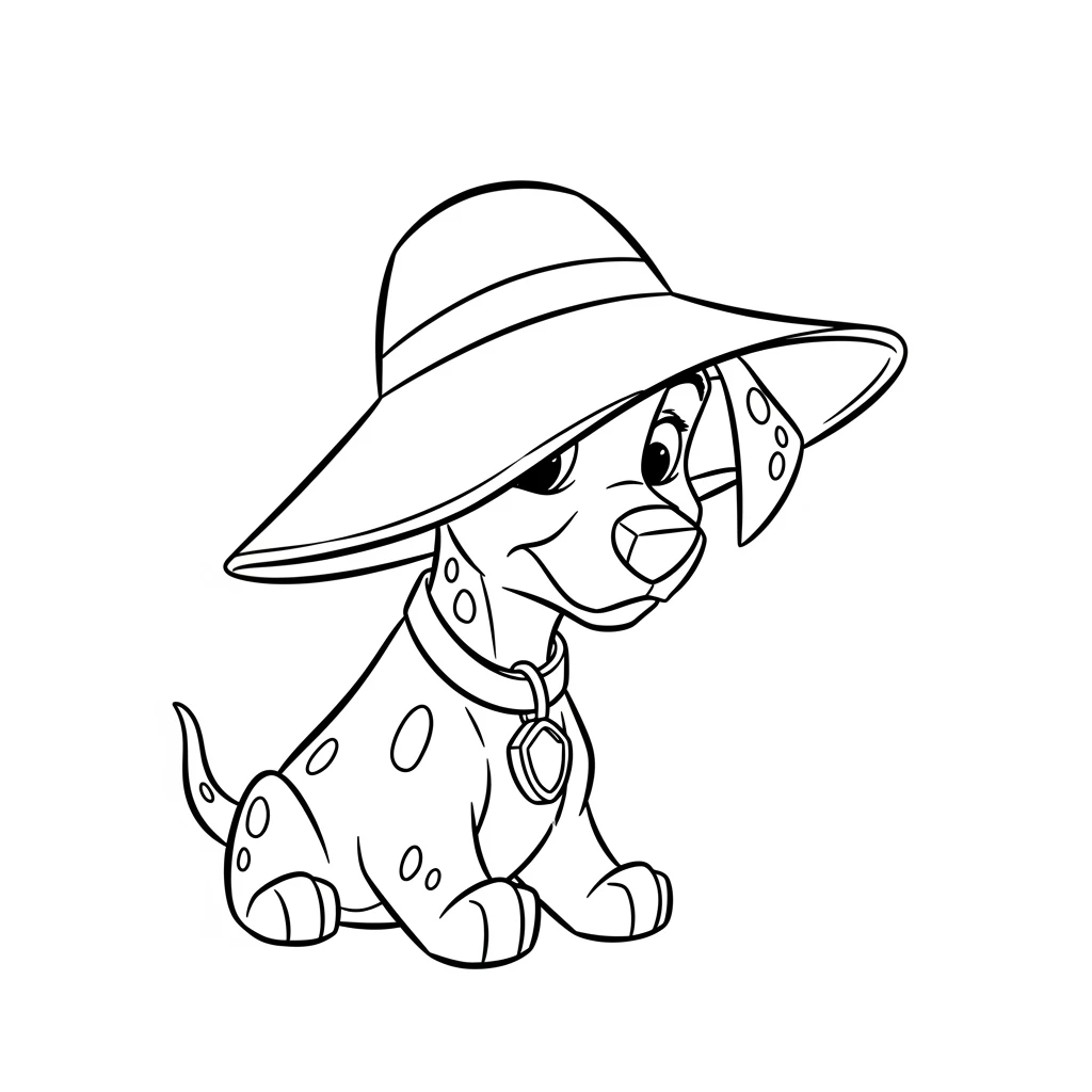 Desenhos de 101 Dálmatas para Colorir