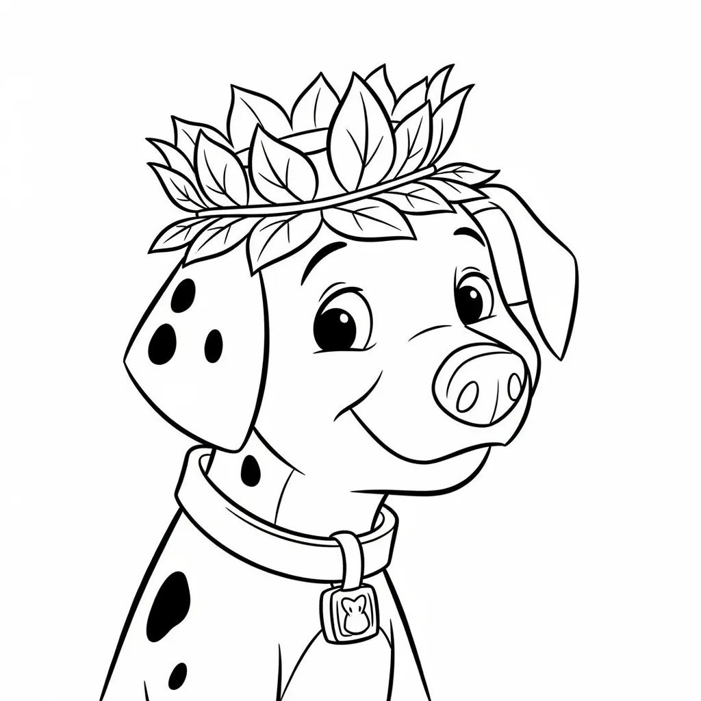Desenhos de 101 Dálmatas para Colorir