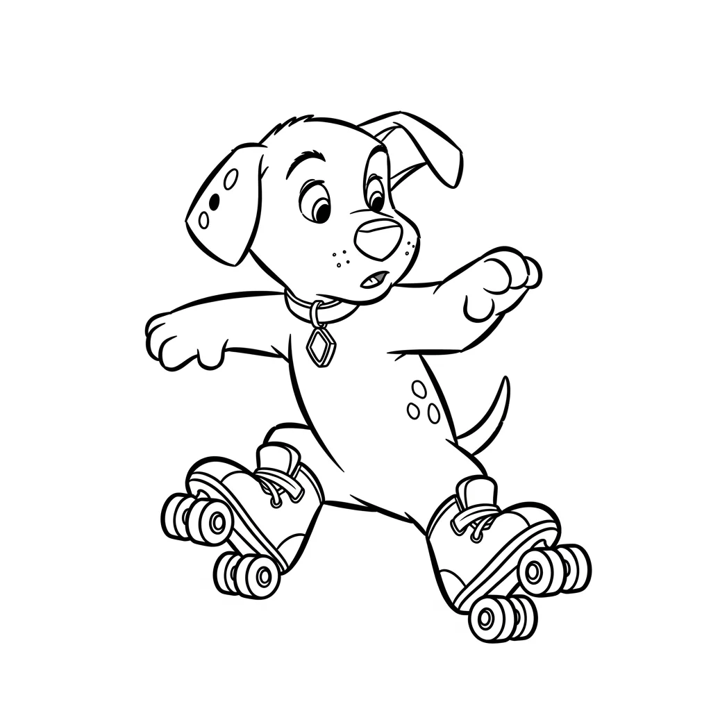Desenhos de 101 Dálmatas para Colorir