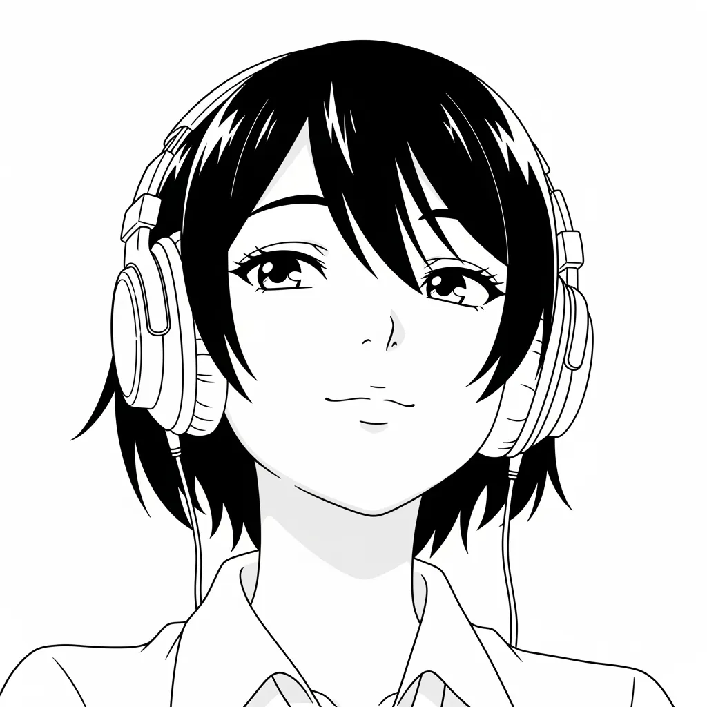 Desenhos de anime para colorir com personagens famosos em traços grossos e fundo branco, prontos para imprimir e pintar