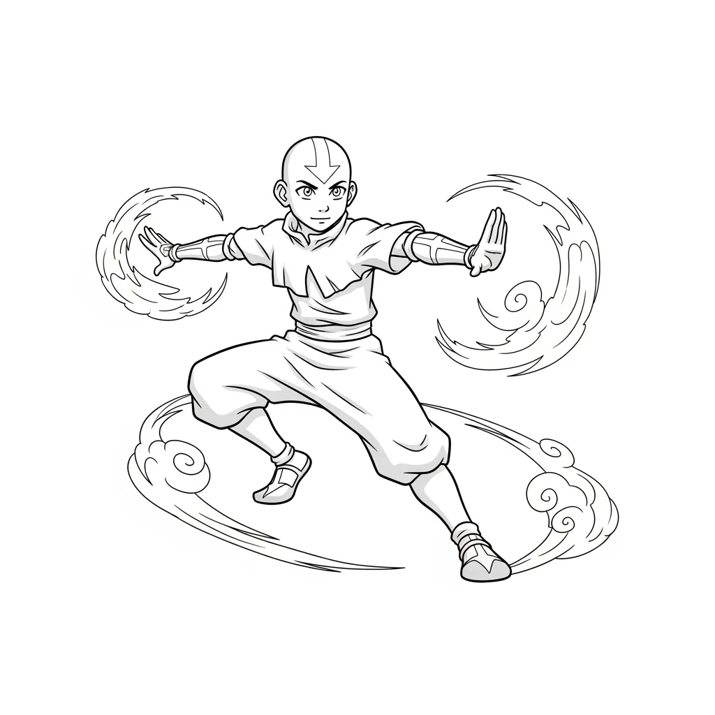 Desenhos de anime para colorir com personagens famosos em traços grossos e fundo branco, prontos para imprimir e pintar