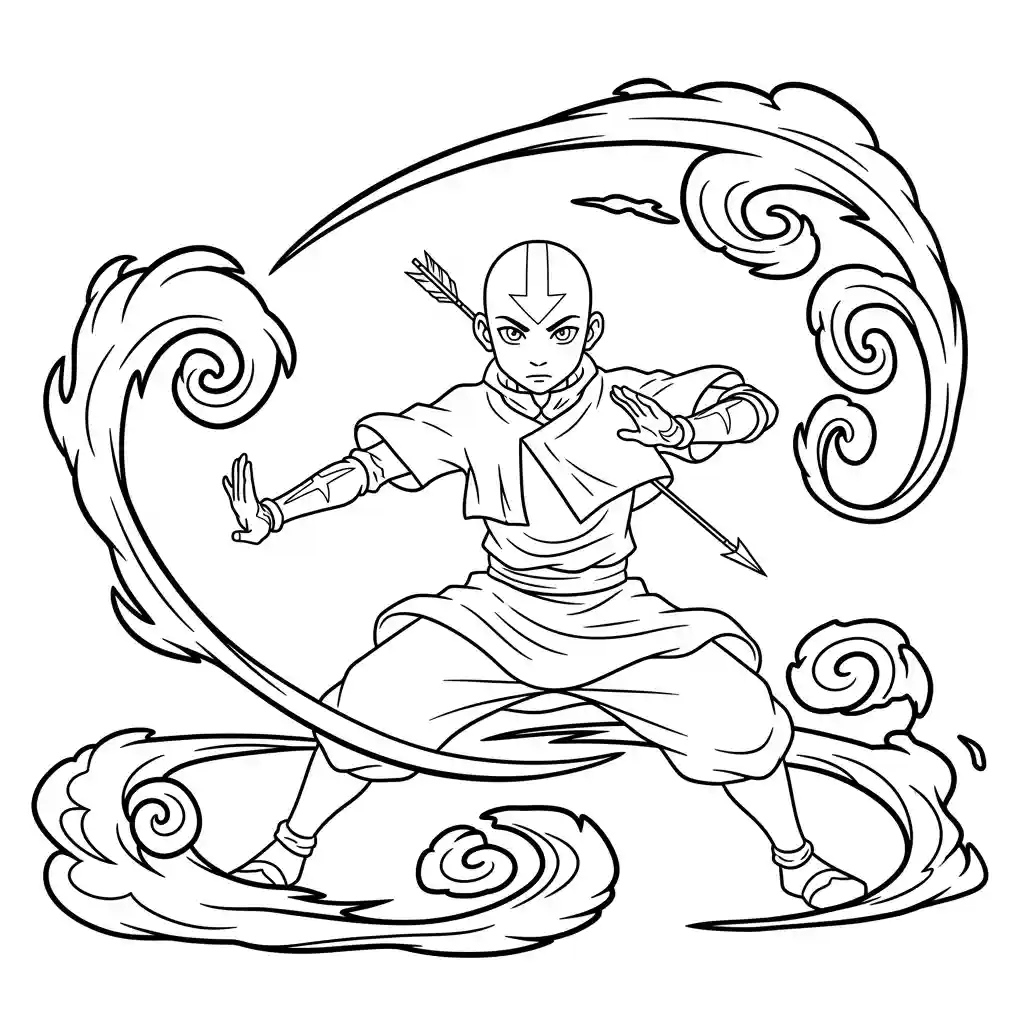 Desenhos de anime para colorir com personagens famosos em traços grossos e fundo branco, prontos para imprimir e pintar