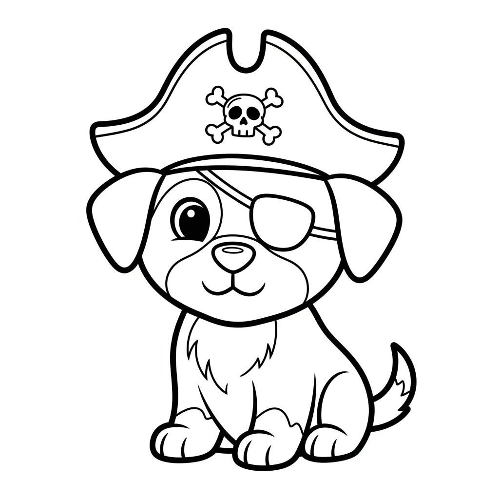 Desenhos de Cachorrinhos para Imprimir