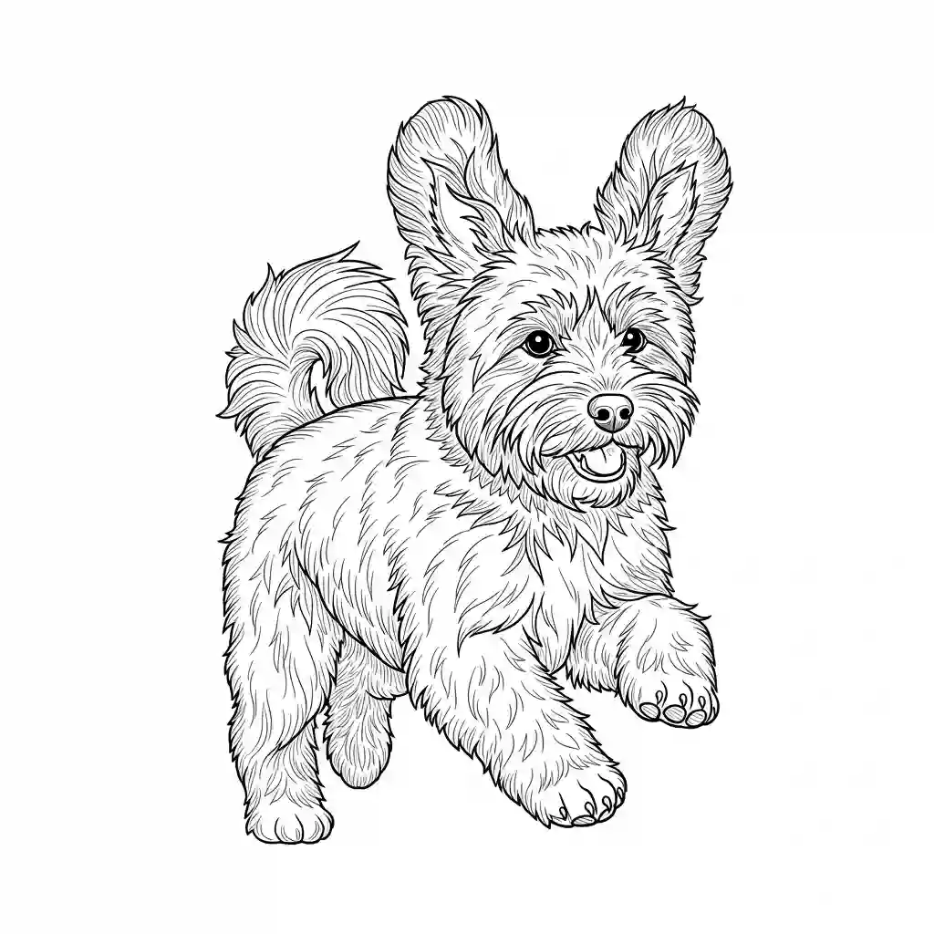 Desenhos de Cachorrinhos para Imprimir