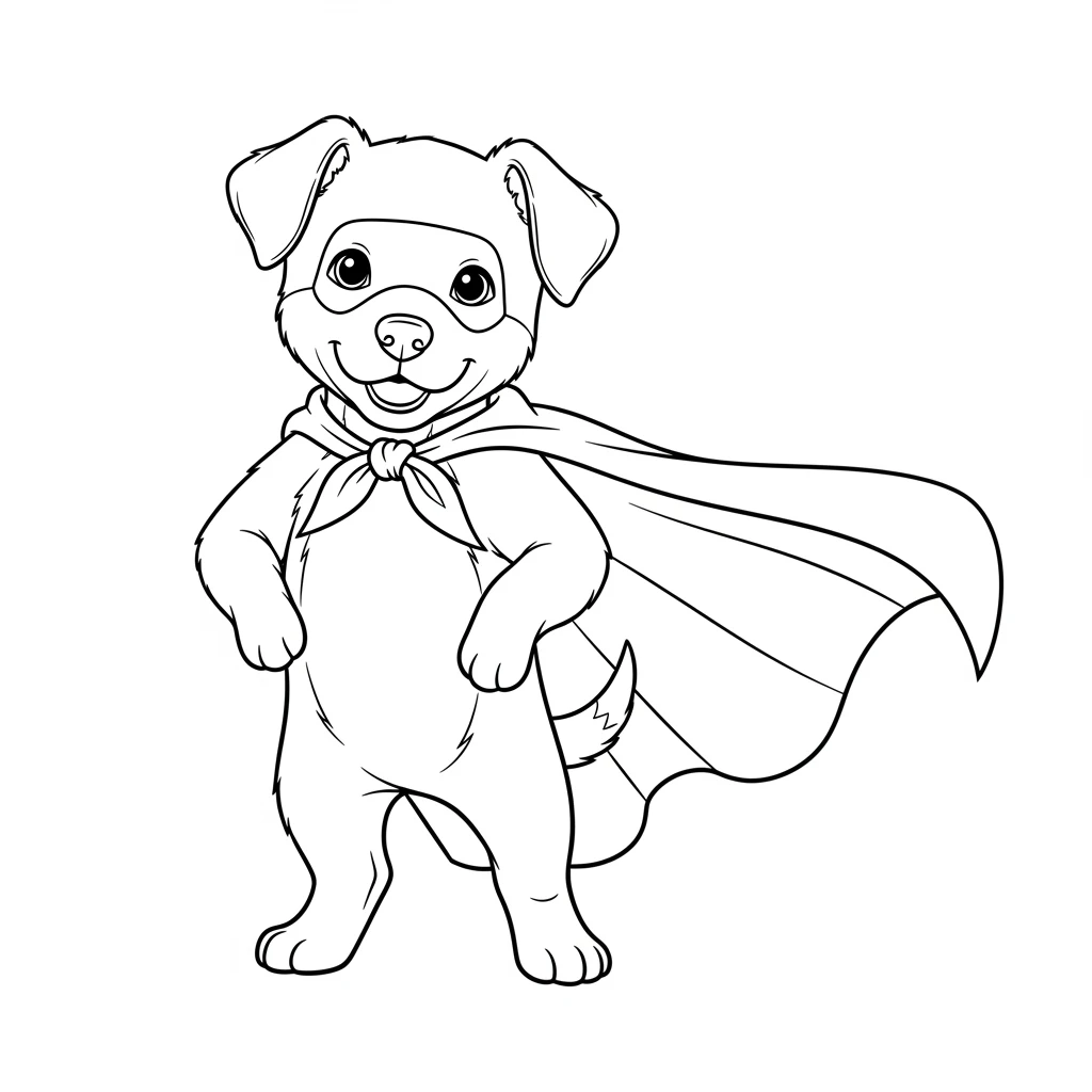 Desenhos de Cachorrinhos para Imprimir